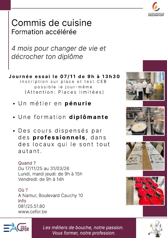 Affiche Cuisine Accélérée 2526